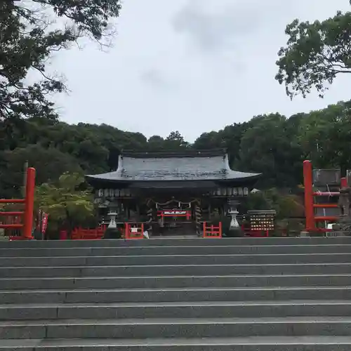 龍田大社の山門