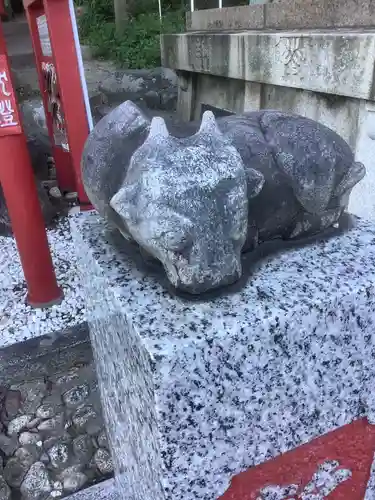 神前神社の狛犬