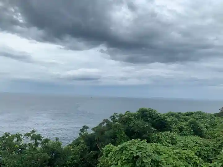 沖之御前地之御前遥拝所の周辺