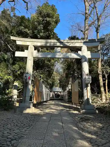 代々木八幡宮の鳥居