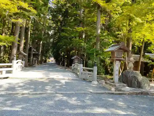 小國神社の景色