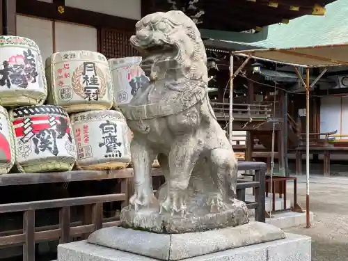 大阪天満宮の狛犬