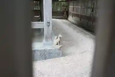 松江城山稲荷神社の狛犬