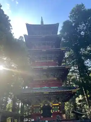 日光東照宮の塔