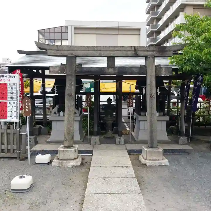 亀戸浅間神社の鳥居