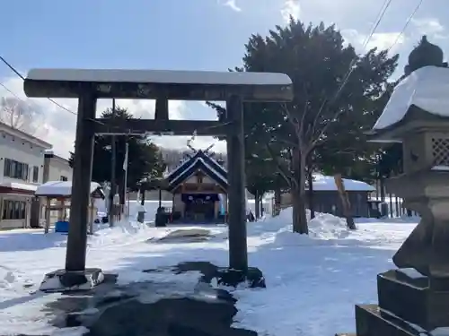 石山神社の鳥居