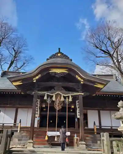 安積國造神社の本殿