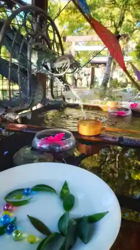 若宮神明社の手水舎