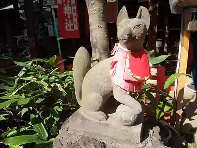 花園稲荷神社の狛犬