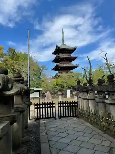 上野東照宮の塔