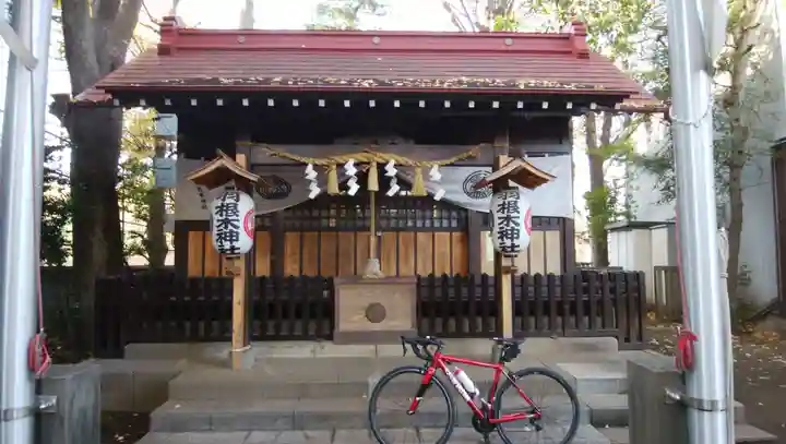 羽根木神社の本殿・本堂