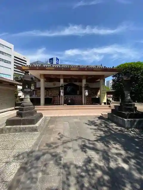 前橋八幡宮の本殿・本堂