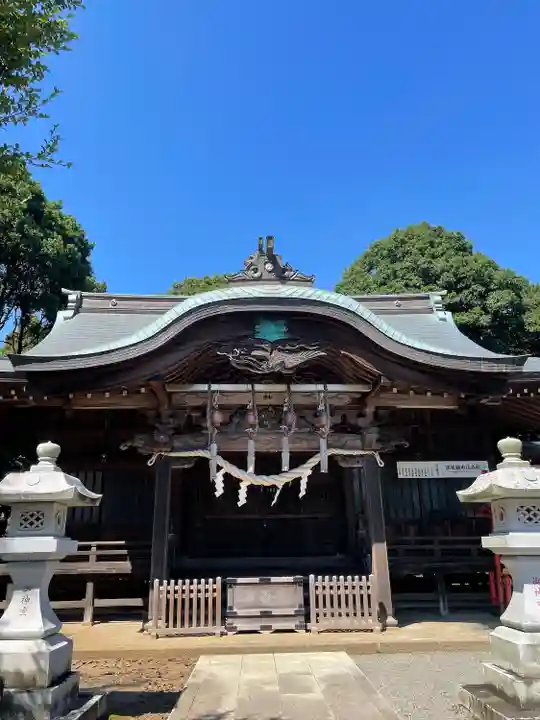 簳幹八幡宮の本殿・本堂