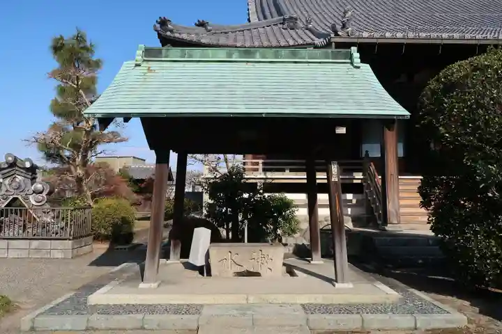 善應寺の手水舎