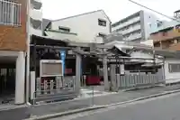 南長柄八幡宮の鳥居