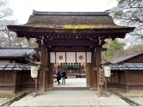 賀茂御祖神社（下鴨神社）の山門・神門