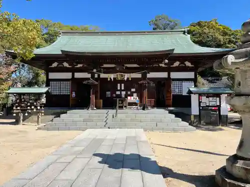 饒津神社の本殿