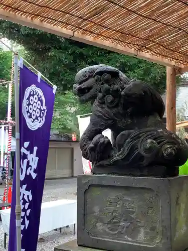 蛇窪神社の狛犬