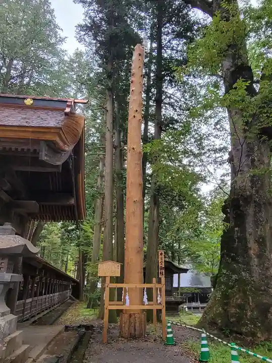 諏訪大社の末社・摂社