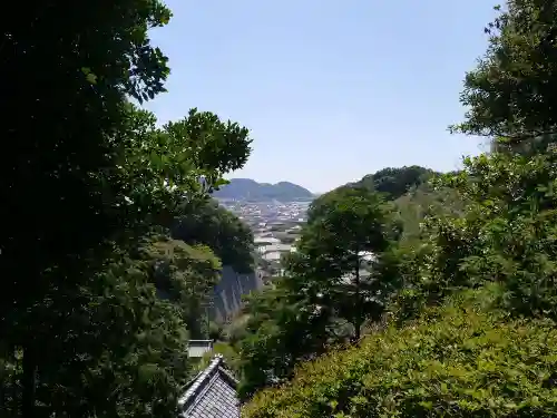 岩殿寺の景色