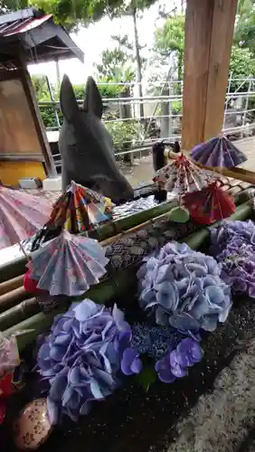 駒形神社の手水