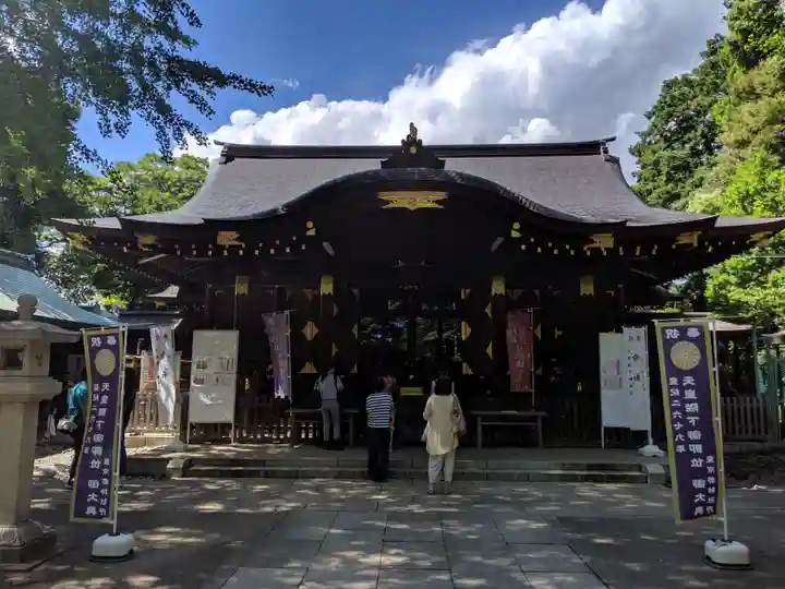 渋谷氷川神社の本殿・本堂