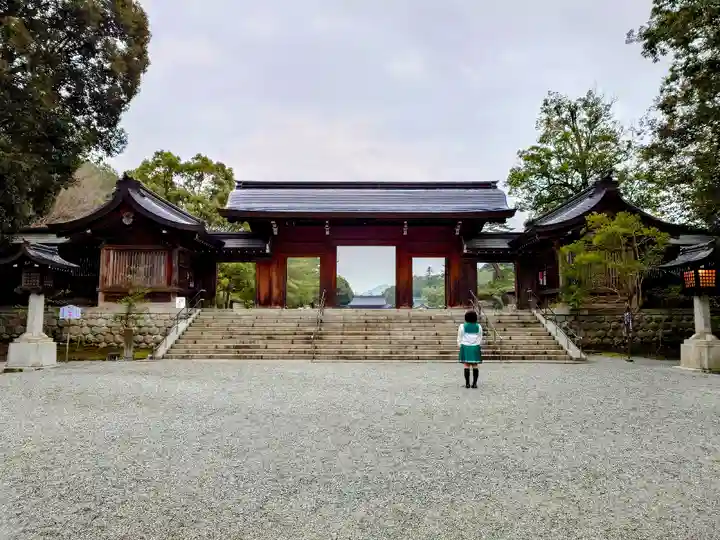 橿原神宮の山門・神門