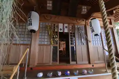 阿久津「田村神社」(郡山市阿久津町)旧社名:伊豆箱根三嶋三社の本殿・本堂