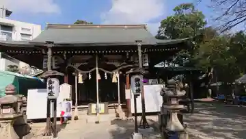 友呂岐神社の本殿・本堂