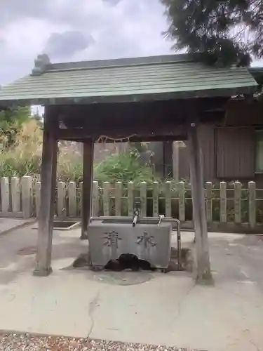 天神社・覚明堂（牛山町）の手水舎