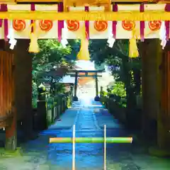 大水上神社の鳥居