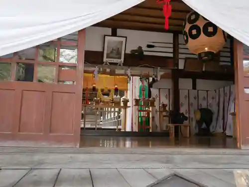 眞田神社の本殿