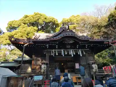代々木八幡宮の本殿・本堂