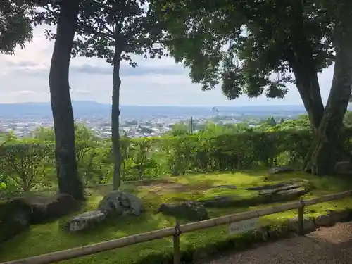 白毫寺の景色