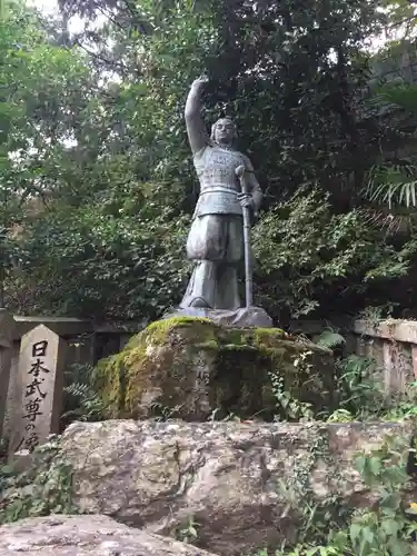 加茂神社の像