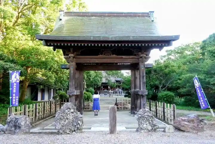 大御堂寺(野間大坊)の山門・神門