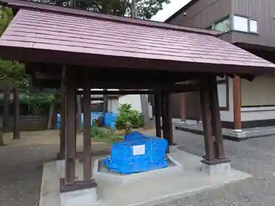 苗穂神社の手水舎
