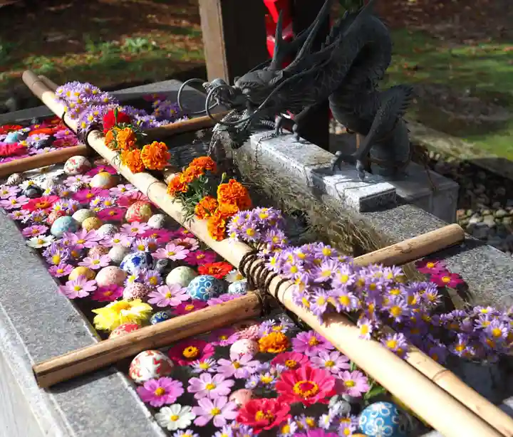 今市報徳二宮神社の手水舎