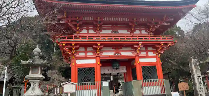 長等神社の山門・神門