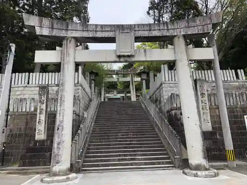 宮地嶽神社の鳥居