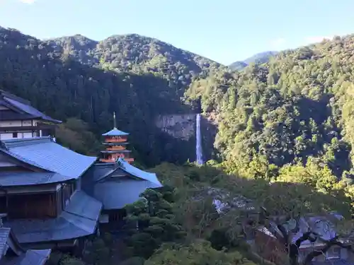 青岸渡寺の景色