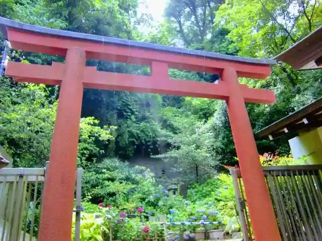 王子稲荷神社の鳥居