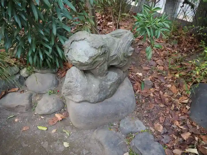 太田姫稲荷神社の狛犬