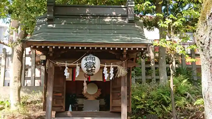 代田八幡神社の末社・摂社