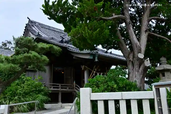 森戸大明神(森戸神社)の本殿・本堂