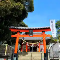 高塚熊野神社の鳥居