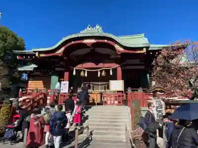 亀戸天神社の本殿・本堂