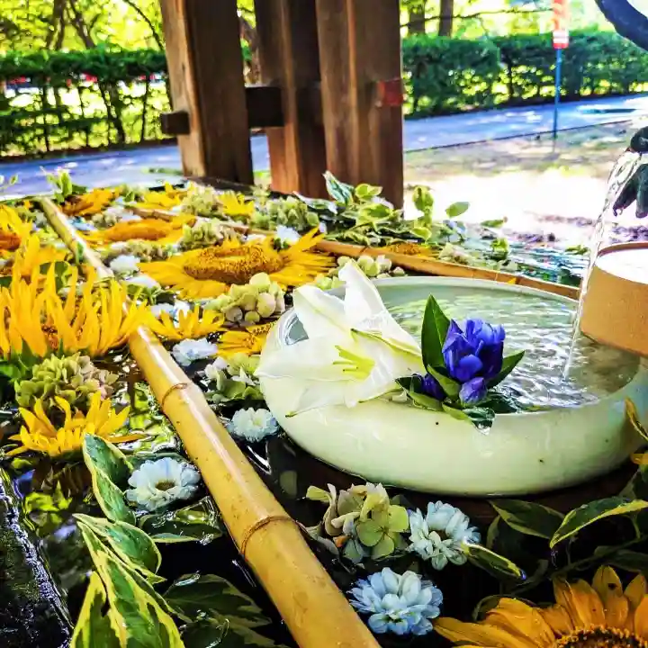 札幌護國神社の手水舎