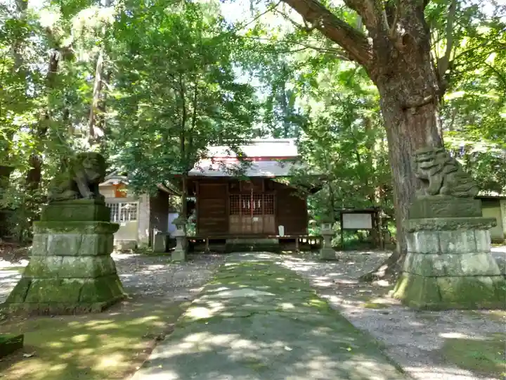 塙田八幡宮の本殿・本堂
