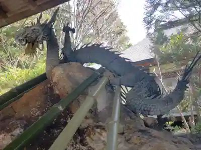 越中一宮 髙瀬神社の手水舎